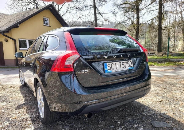 Volvo V60 cena 30200 przebieg: 376443, rok produkcji 2011 z Wisła małe 79